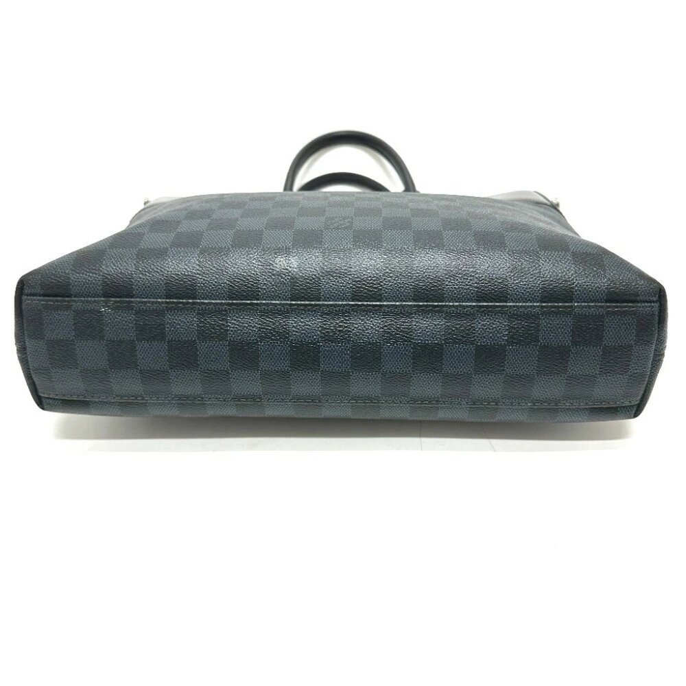 LOUIS VUITTON N41588 Newport Bag Tote Bag Damier Cobalt Canvas Navy x Black - Picture 13 of 16